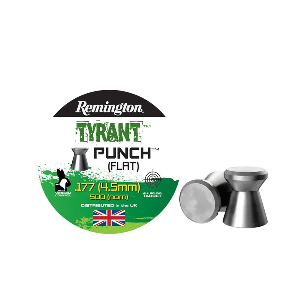 Remington Tyrant Punch Diabolos 4,5 mm (.177) 0,49 g / 7,56 grs 500 St�ck