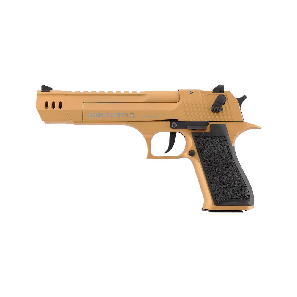 Retay Big Fifty XL Gold Schreckschusspistole 9mm P.A.K.