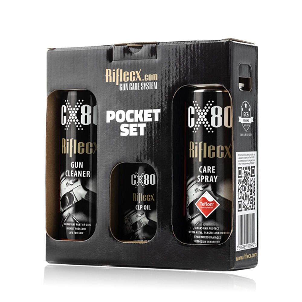 Rifle CX Pocket Set Waffenreinigungsset Kompakt 3-teilig