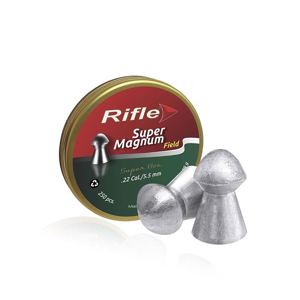 Rifle Super Magnum Field 5,5mm 1,29g 250 Stueck