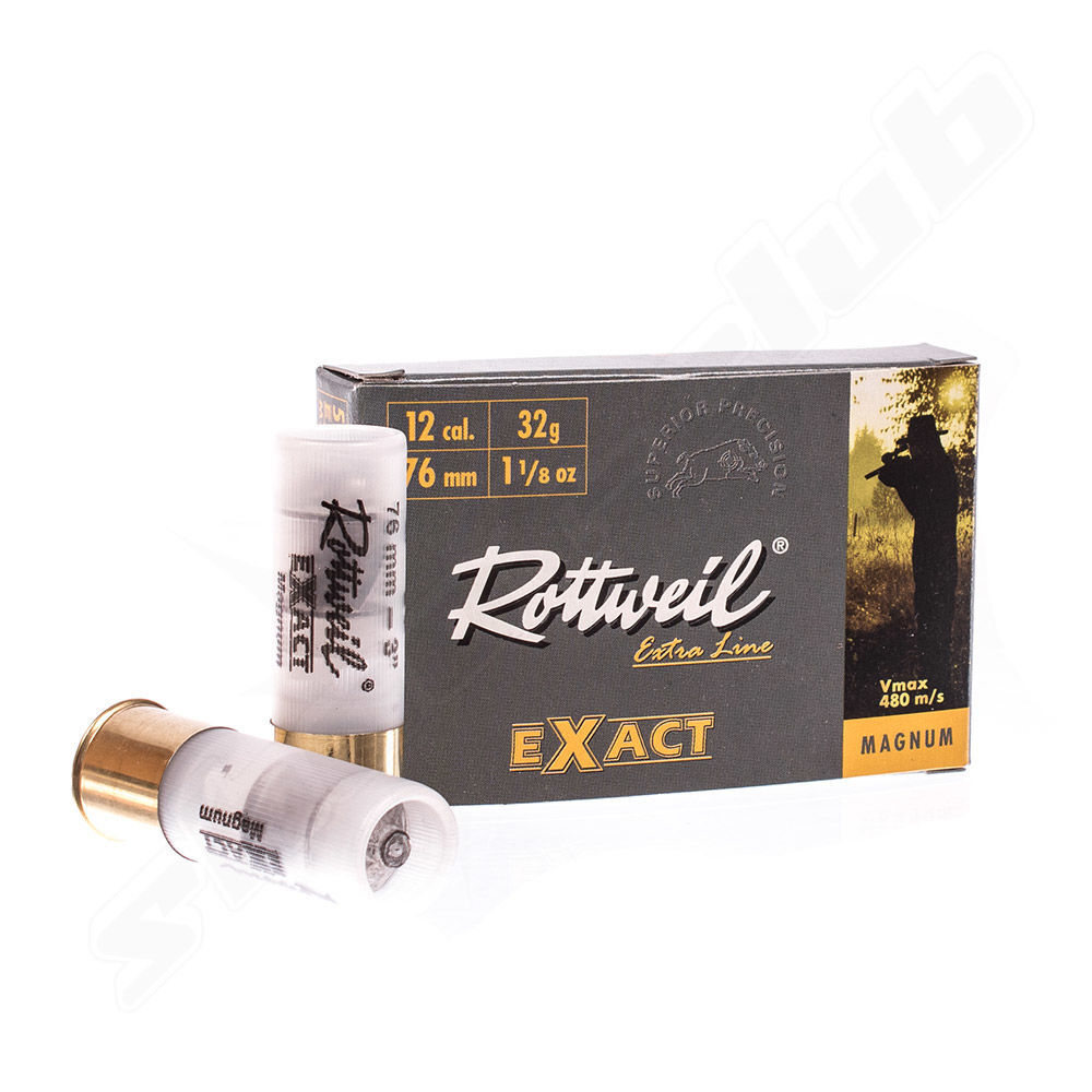 Rottweil eXact 12/76 Magnum - 32g Flintenlauf Geschoss