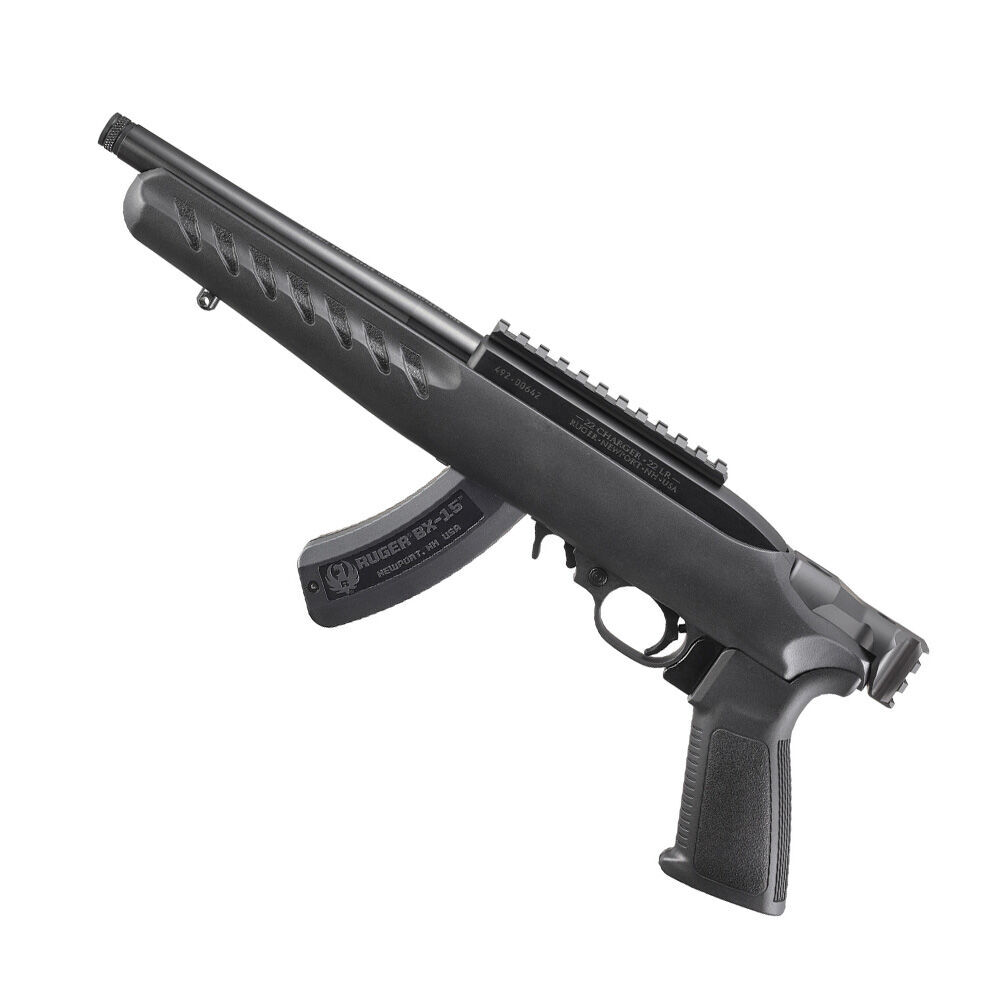Ruger Charger 8 Zoll Pistole Kleinkaliber .22lr Schwarz