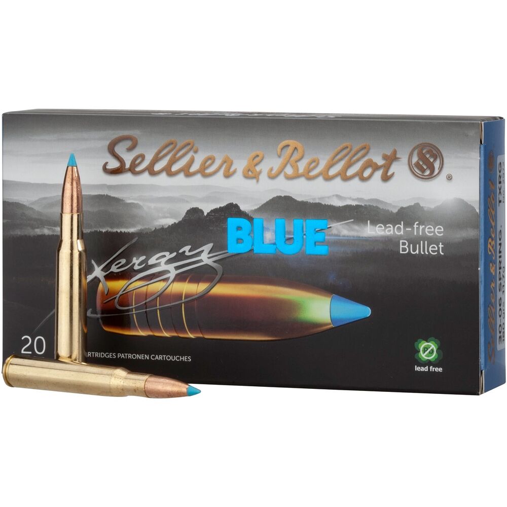 S&B TXRG tipped eXergy blue .30-06Spring 11,7g / 180grs. - 20 Stk