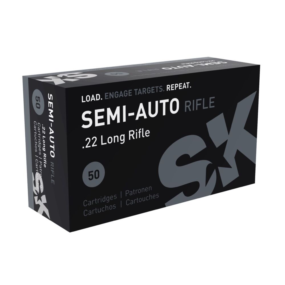 SK Semi Auto Rifle .22lr 2,59g / 40grs KK Munition