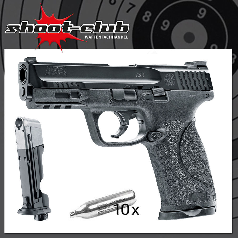 SMITH & WESSON M&P9 2.0 T4E CO2 RAM Markierer .43 im Emergency-Set