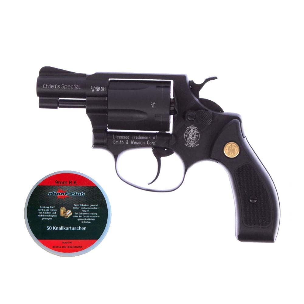 S&W Chiefs Special Schreckschussrevolver 9mm R.K. + Platzpatronen