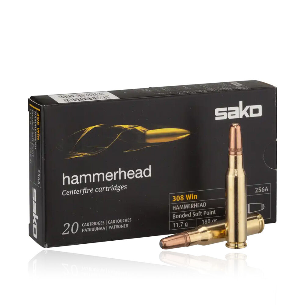 Sako Hammerhead Bchsenpatronen SP 11,7g / 180 grs .308 Win