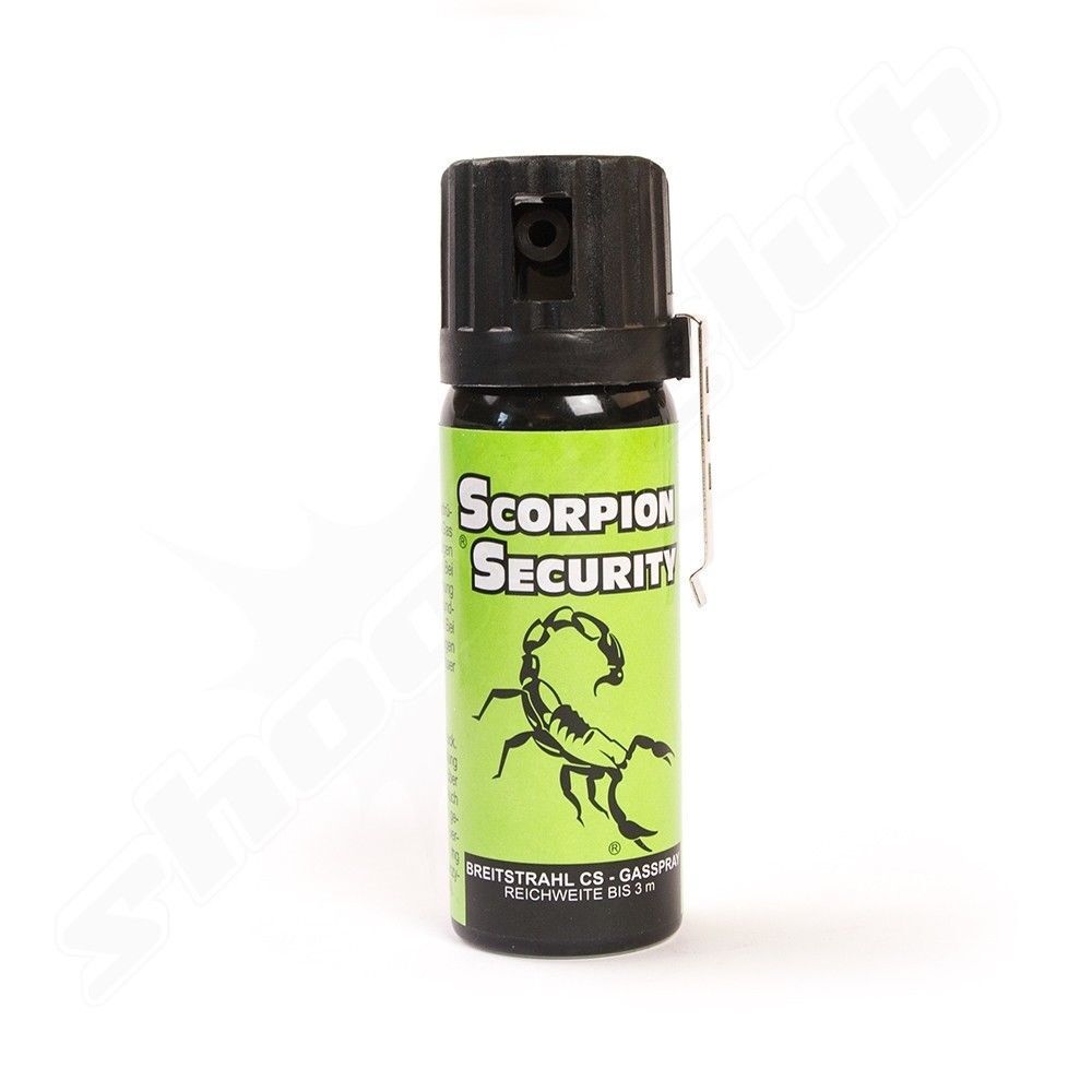 Scorpion Security Breitstrahl CS-Gas Spray - 50ml