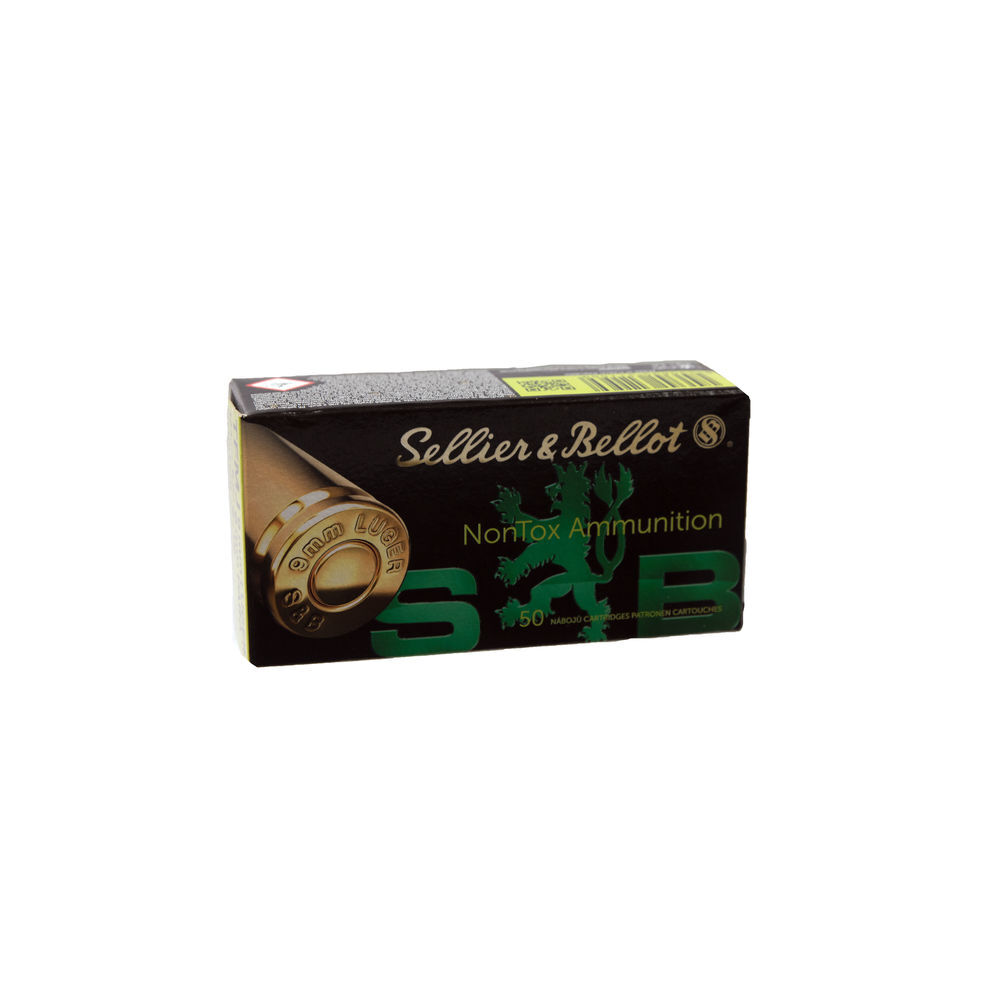 Sellier & Bellot TFMJ NON-Tox 8,0 g / 9mm Luger - 50 Patronen