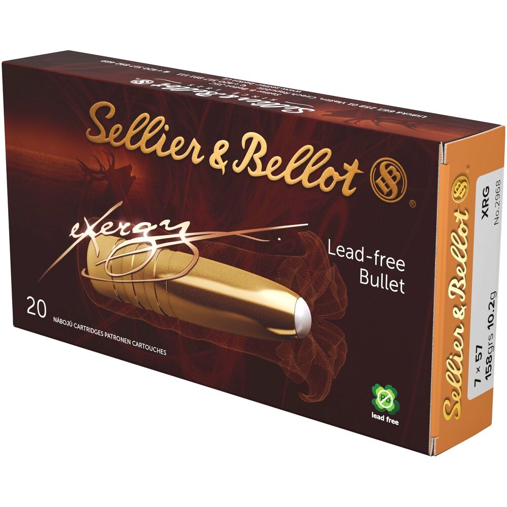 Sellier & Bellot eXergy 7x57 10,2g / 158grs. - 20 Stk