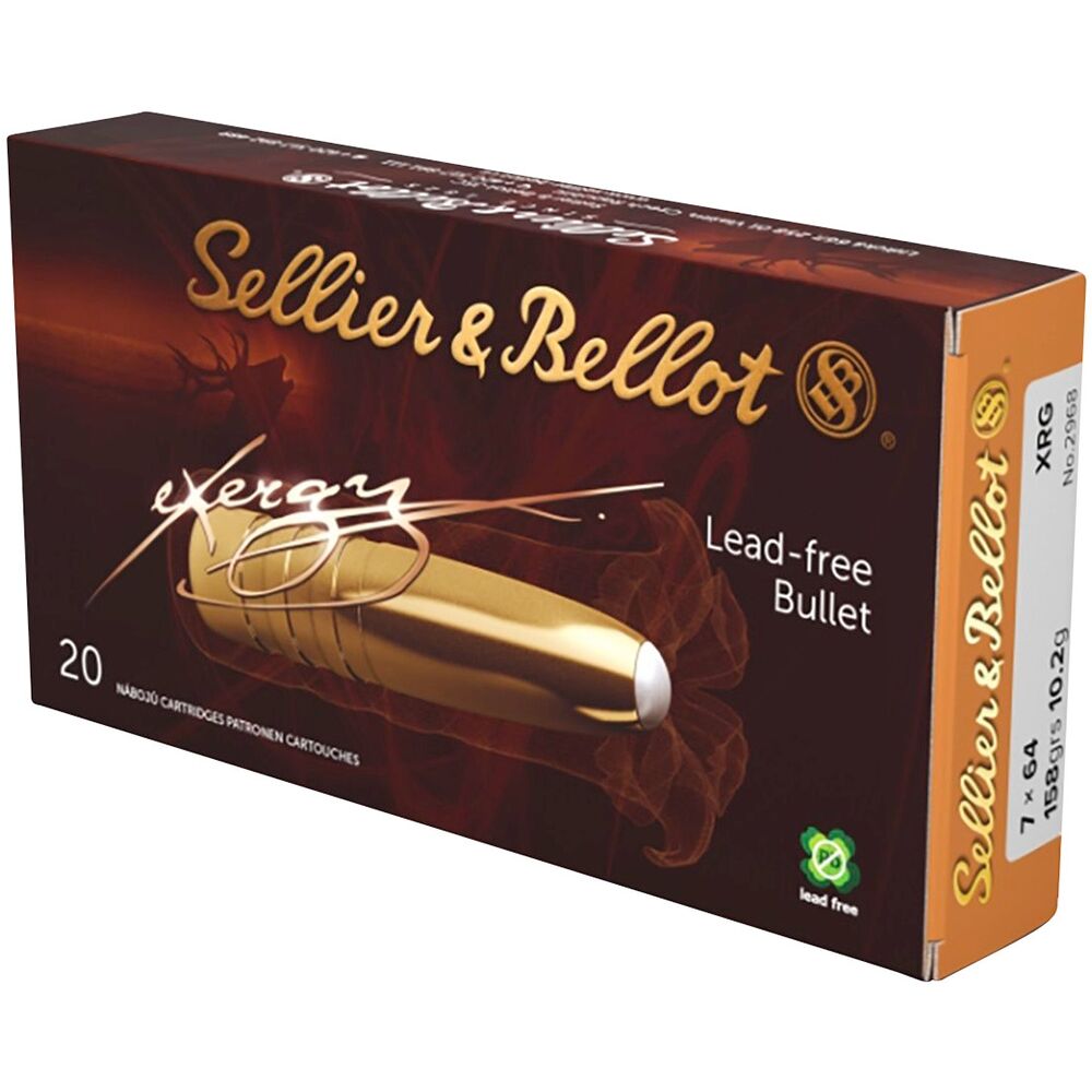 Sellier & Bellot eXergy 7x64 10,2g / 158grs. - 20 Stk