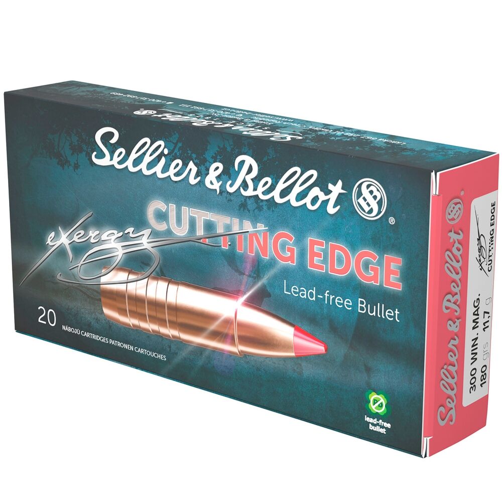 Sellier Bellot exergy EDGE .300WinMag 180grs 20 Schuss