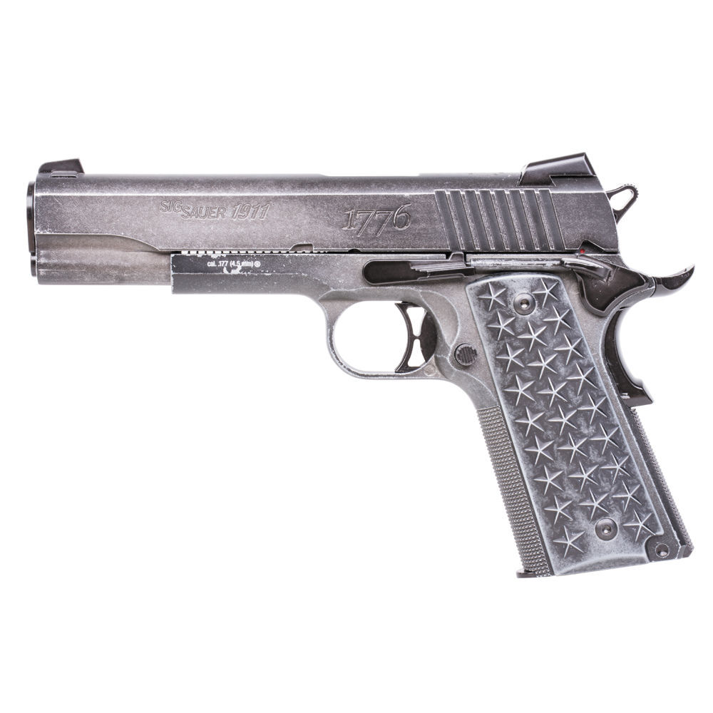 Sig Sauer 1911 WTP Co2 Pistole Blowback 4,5mm BB Edelstahl