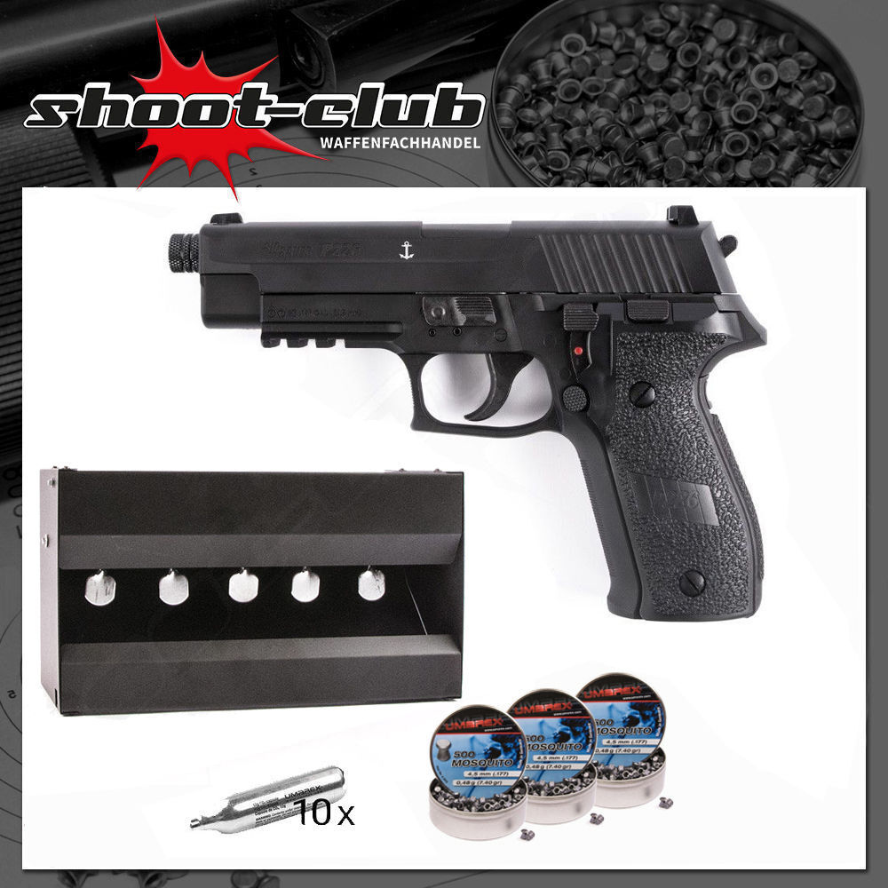 Sig Sauer P226 Co2 Pistole 4 5mm Diabolos Im Plinking Set