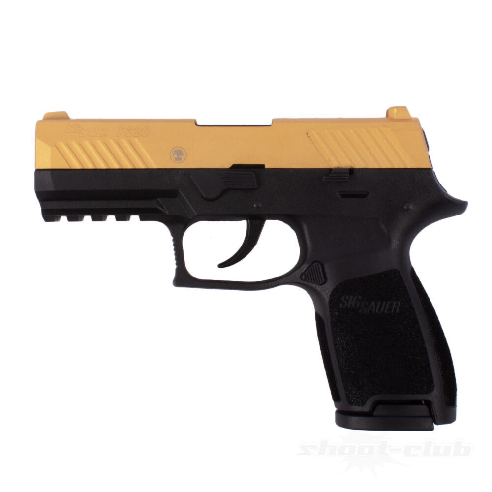 Sig Sauer P320 Gold Schreckschusspistole im Kaliber 9 mm P.A.K.