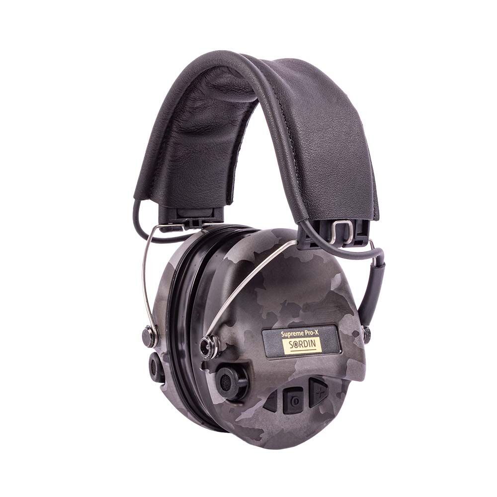 Sordin Supreme Pro-X LED Gehrschutz Night Camo