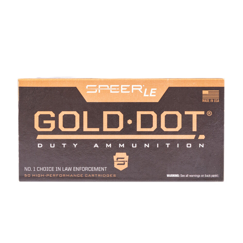 Speer LE Gold Dot Hollow Point 115 grs 9mm 50 Schuss