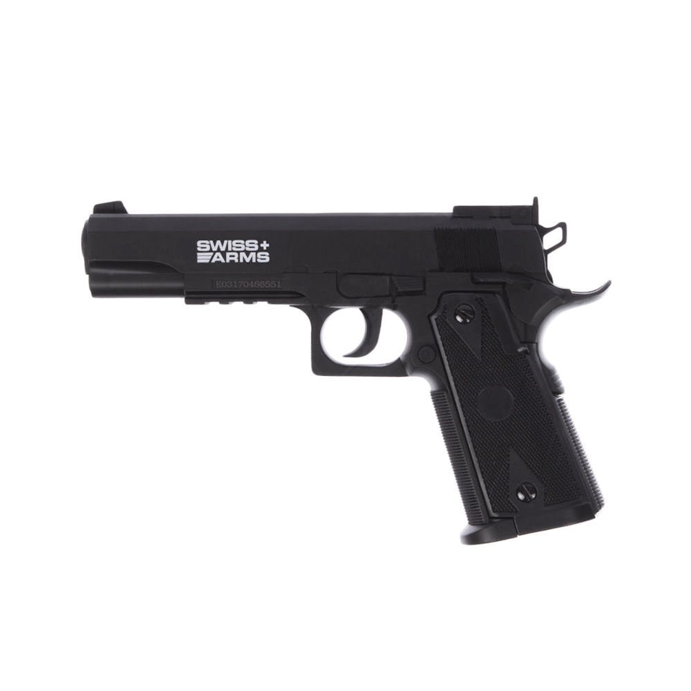 Swiss Arms P1911 Match Co2 Pistole NBB 4,5mm BB schwarz