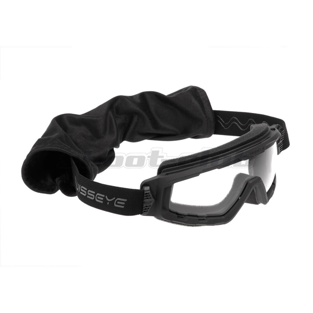 Swiss Eye G-Tac Schutzbrille Airsoft Schwarz mit Ersatzglas