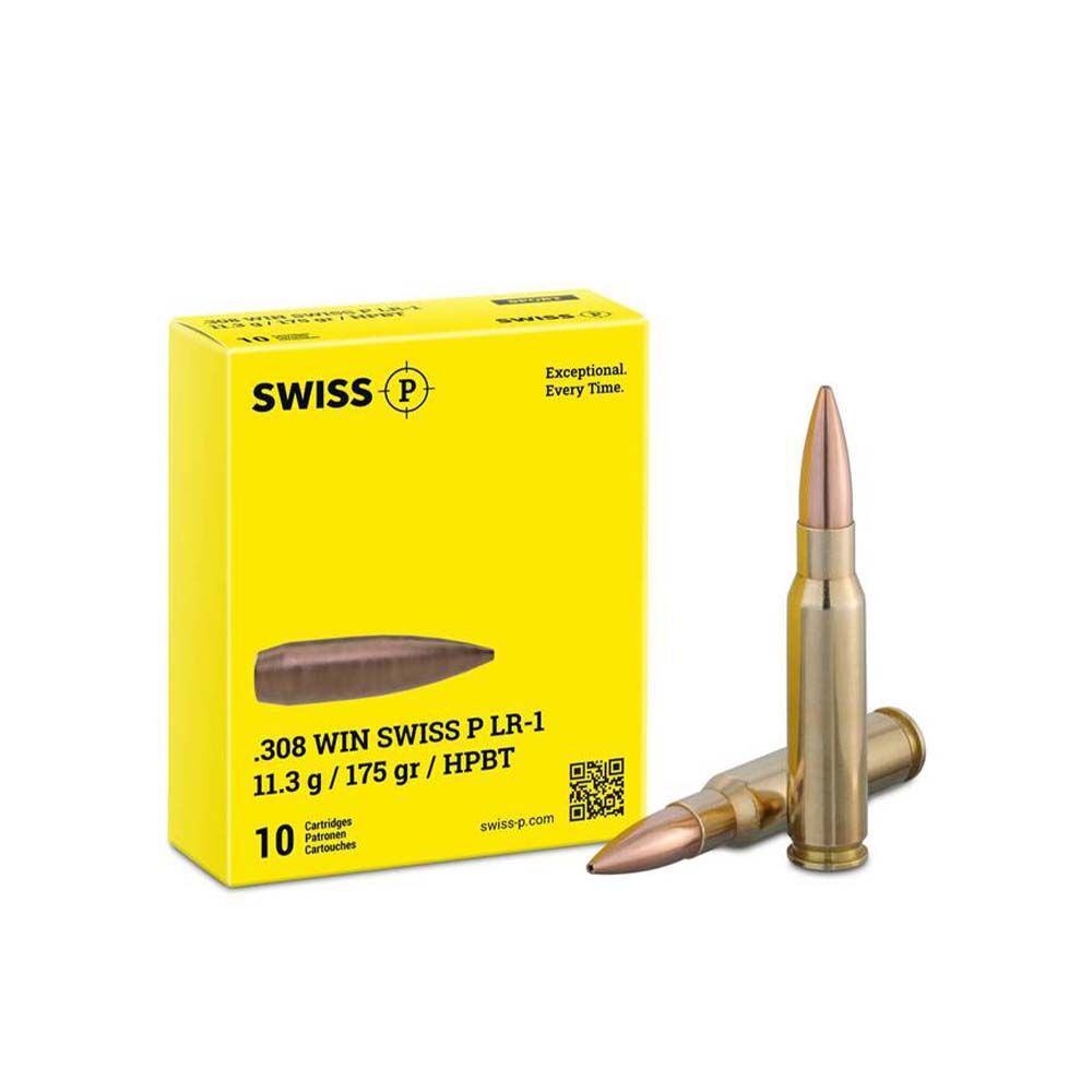 Swiss P LR-1 B�chsenpatronen .308 Win  11,3 g  10 Stk