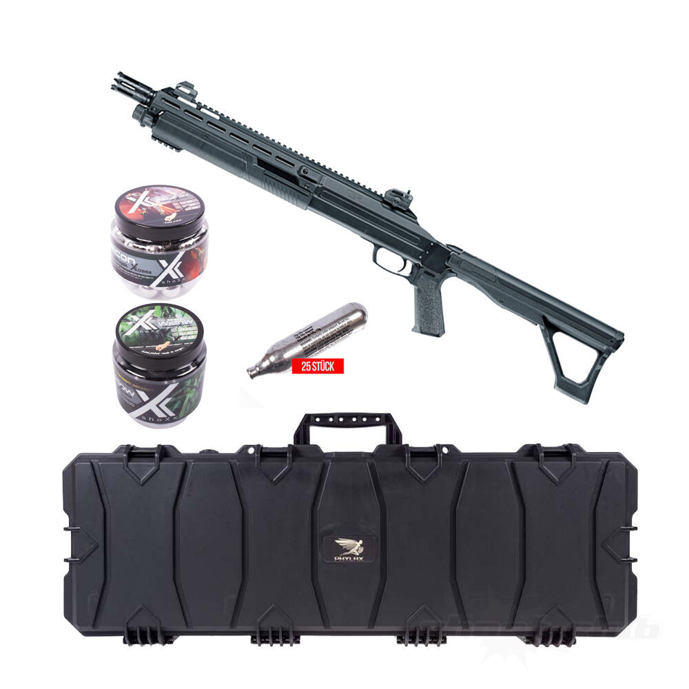 T4E HDX 68 Shotgun im Koffer-Set mit shoXx RAM Munition