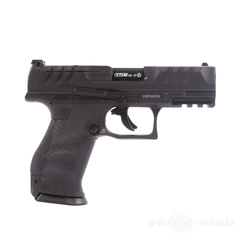 T4E Walther PDP Compact 4 Zoll RAM Pistole .43 Schwarz