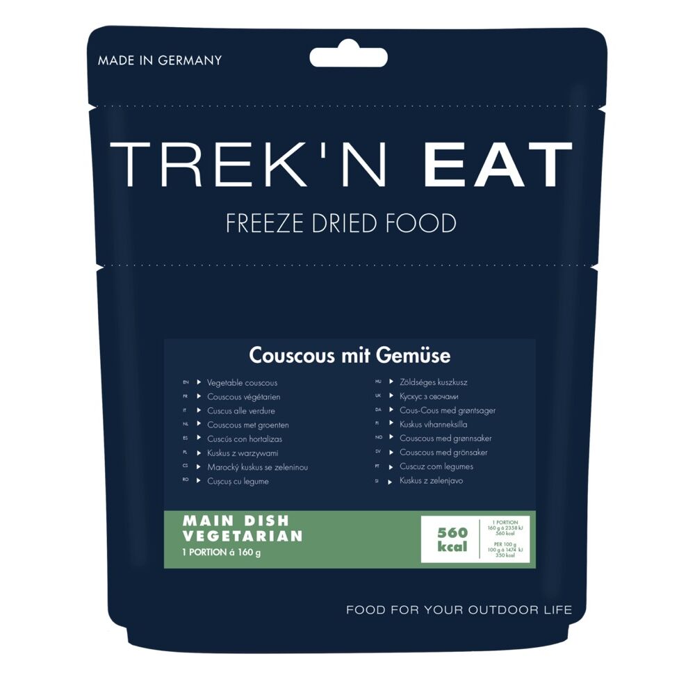 TREK'N EAT Couscous mit Gem�se 160g vegetarisch