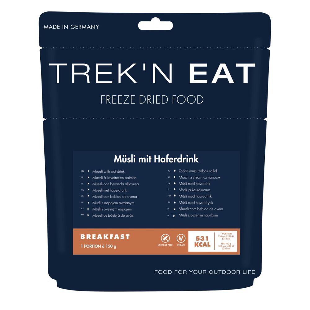 TREK'N EAT M�sli mit Haferdrinkpulver 150g Fr�hst�ck