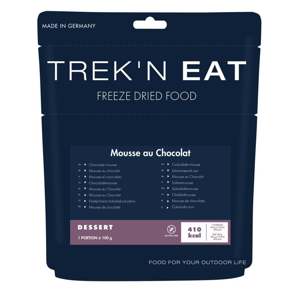 TREK'N EAT Mousse au Chocolat 100g