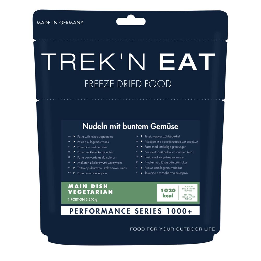 TREK'N EAT Nudeln mit buntem Gemse PS1000+ 240g