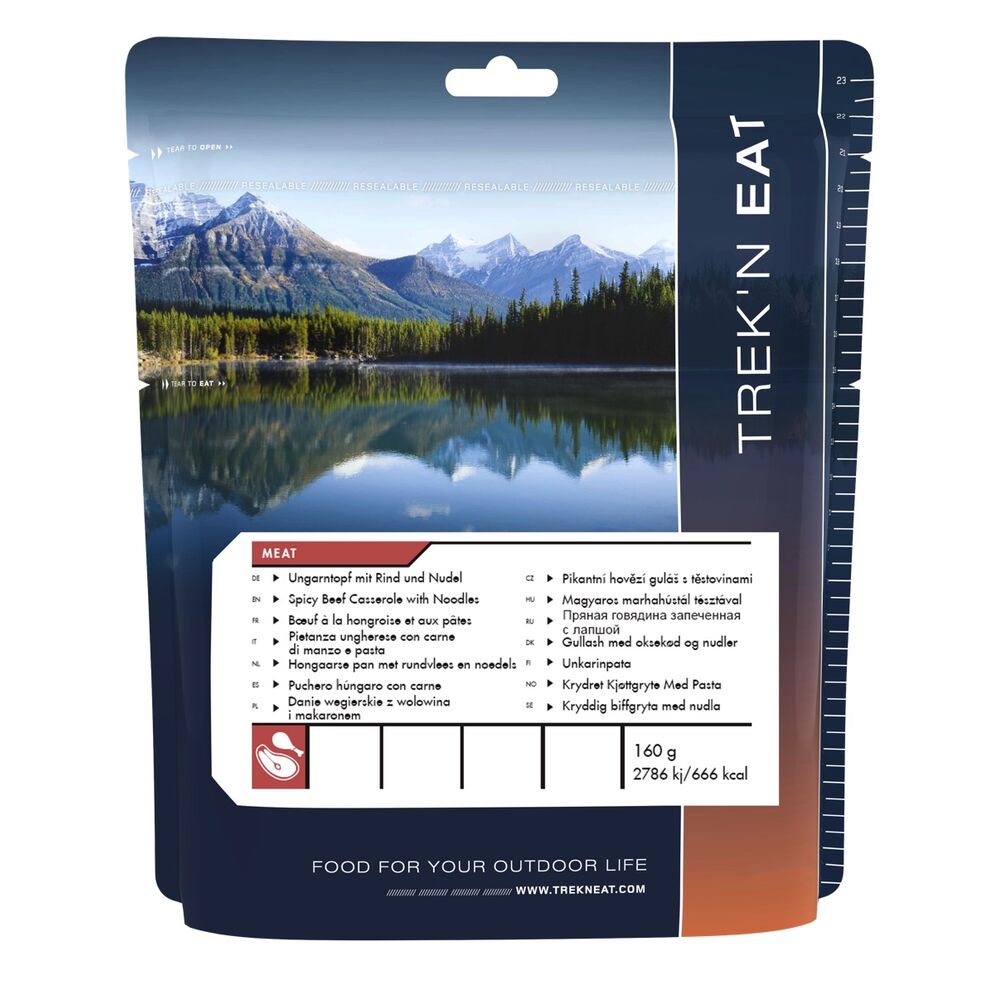 TREK'N EAT Ungarntopf mit Rind und Nudeln 160g