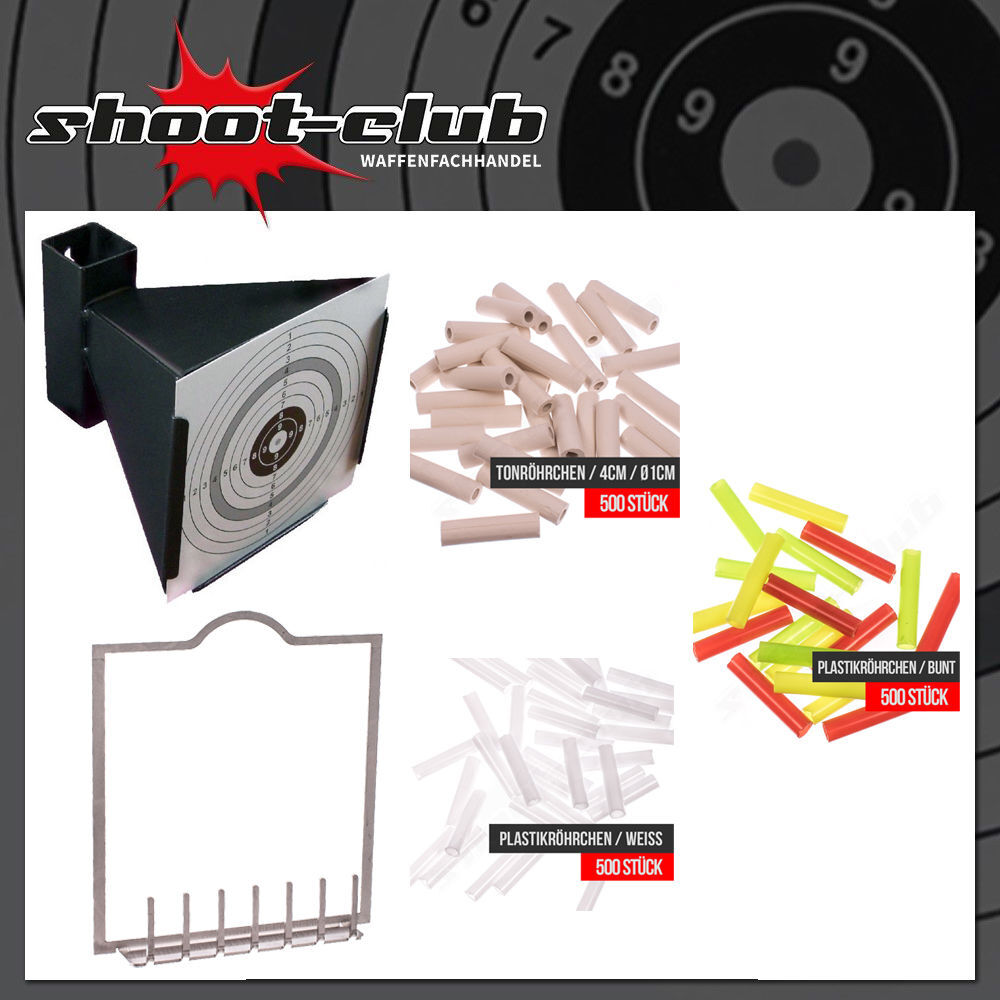 Tonrhrchen Adapter im Set mit Trichterkugelfang und 3x 500 Rhrchen