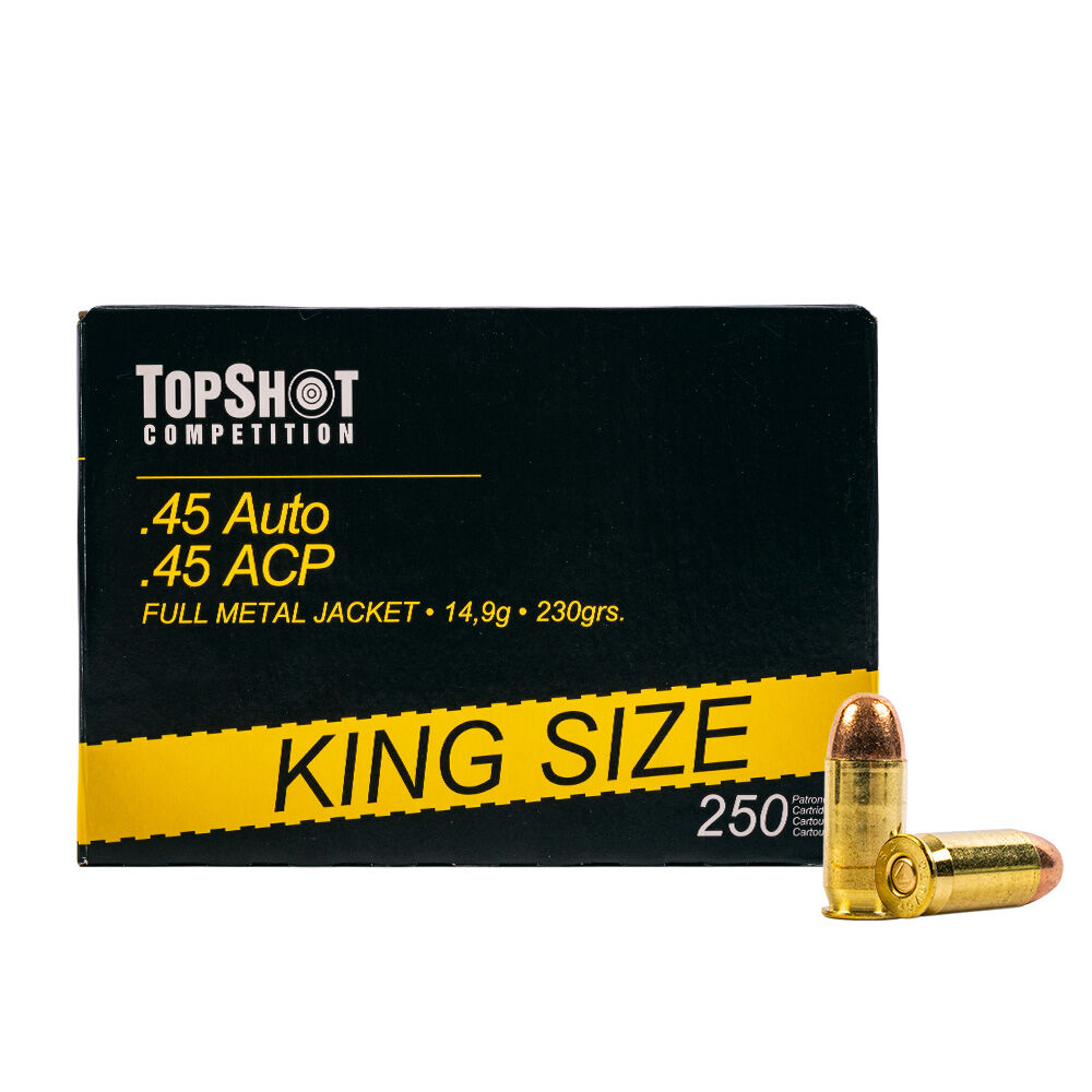TopShot Competition .45 ACP FMJ 230 grs. - 250 Stk