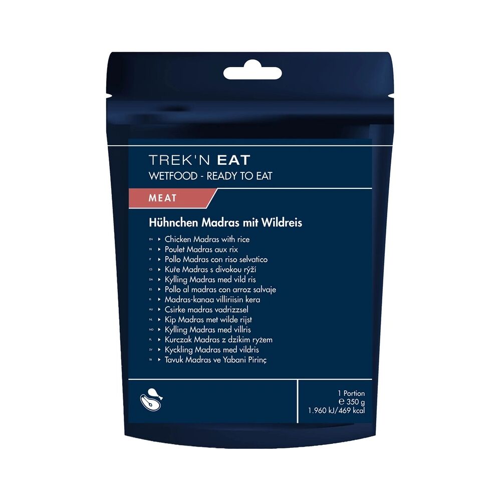 Trek'n Eat H�hnchen Madras mit Wildreis 350 g