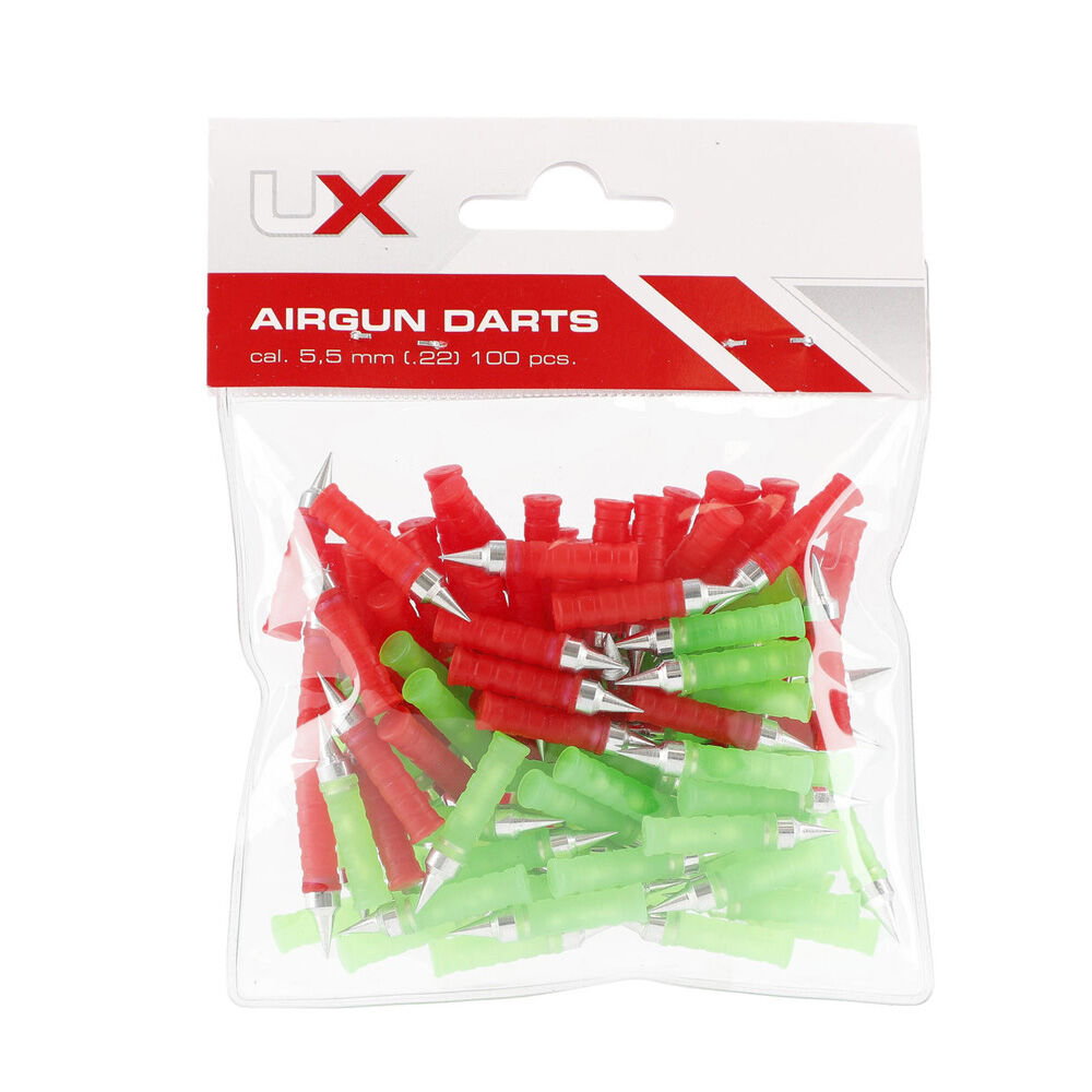 UX Airgun Darts fr Luftgewehre 5,5mm 100 Stck