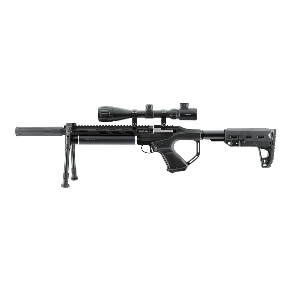 UX Notos Carbine Kit Pressluftgewehr 4,5mm Diabolos schwarz