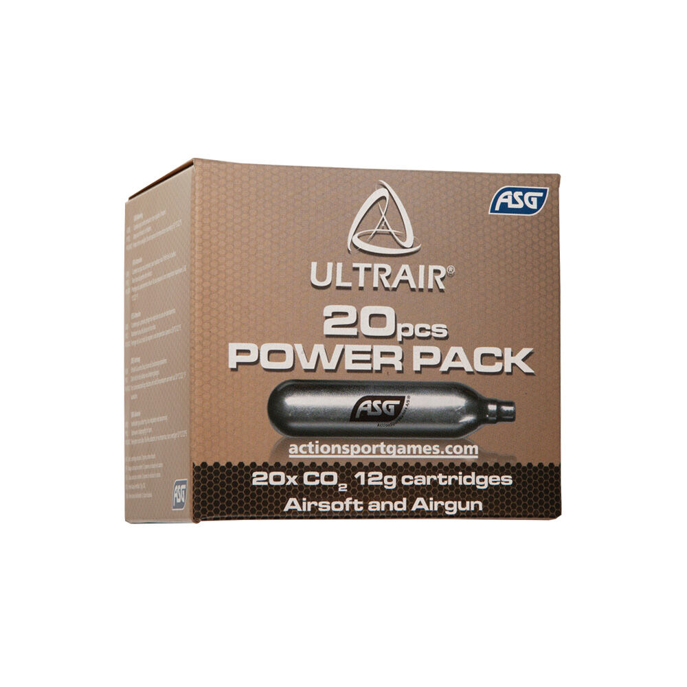 Ultrair Power Pack 12g CO2 Kapseln 20 Stk