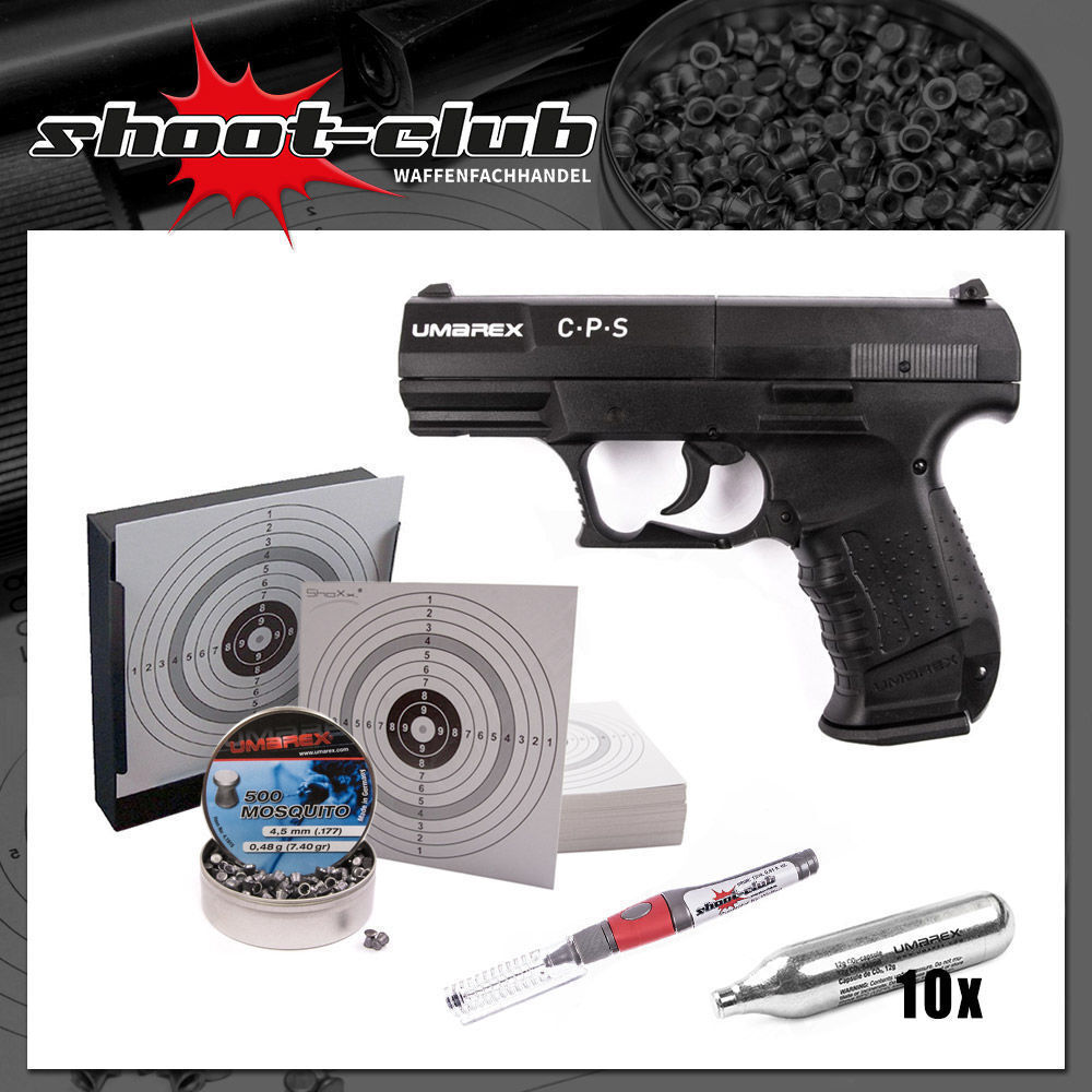 Umarex Cps Co2 Pistole 4 5mm Diabolo Set