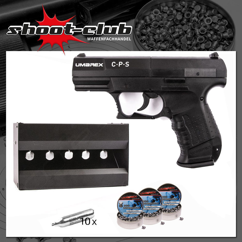 Umarex Cps Co2 Pistole 4 5mm Diabolos Im Plinking Set