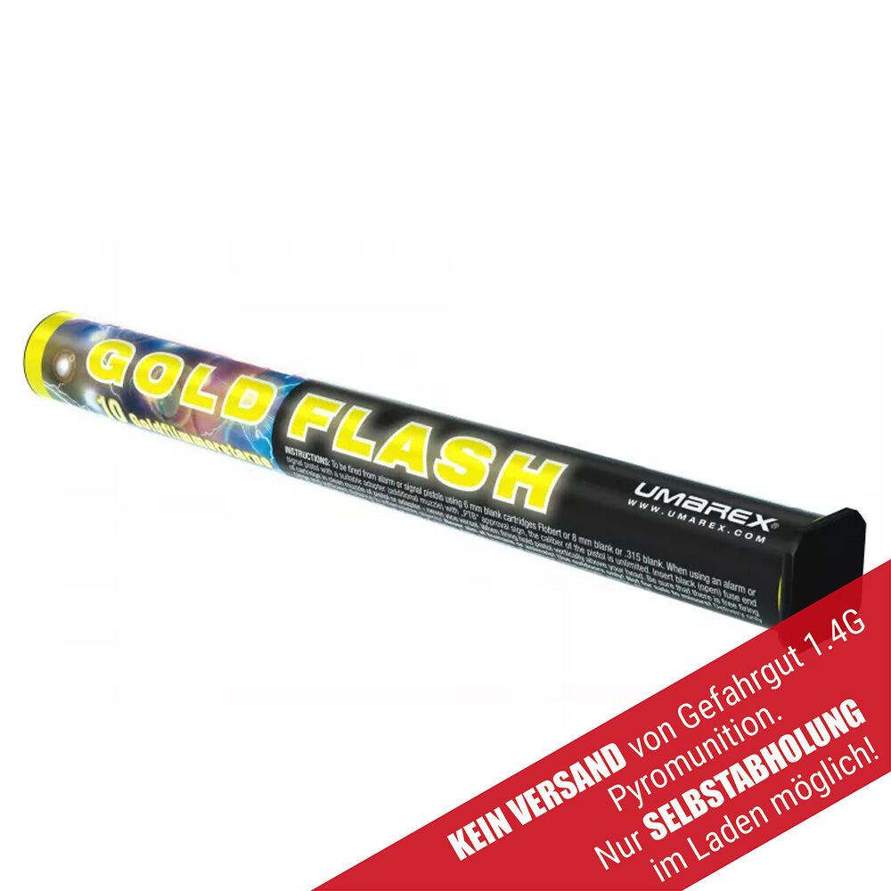 Umarex Gold Flash Schreckschuss Pyro 15mm 10er Rhrchen