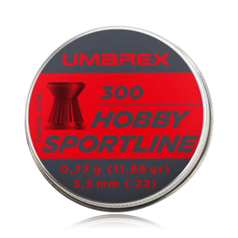 Umarex Hobby Sportsline Flachkopf Diabolos .5,5mm 0,77g 300 Stk