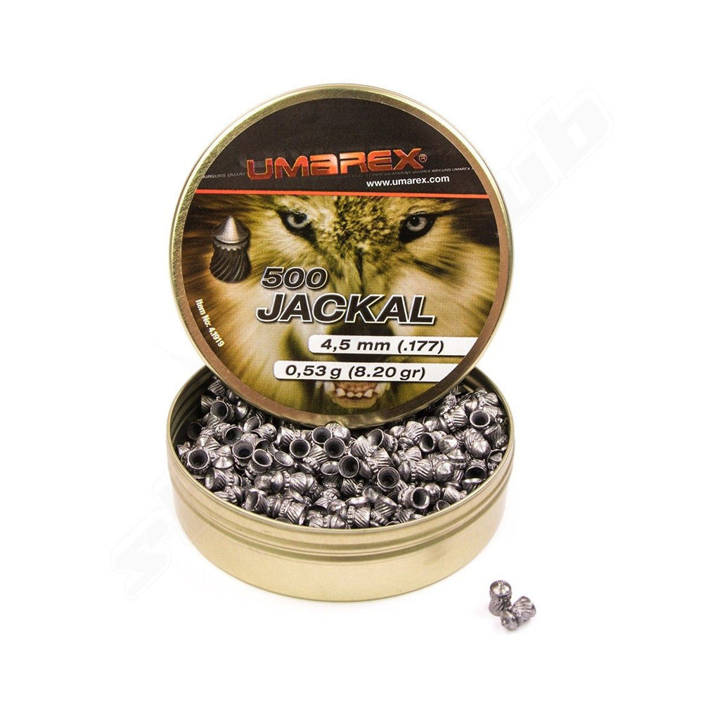 Spitzkugeln geriffelt 4,5 mm Diabolo 177 Luftgewehr Luftpistole 500 Stk