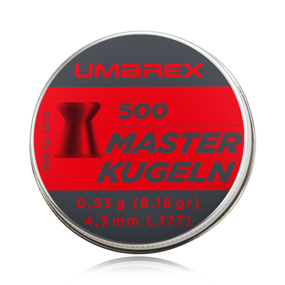 Umarex Masterkugeln Flachkopf Diabolos 4,5mm 500 Stk