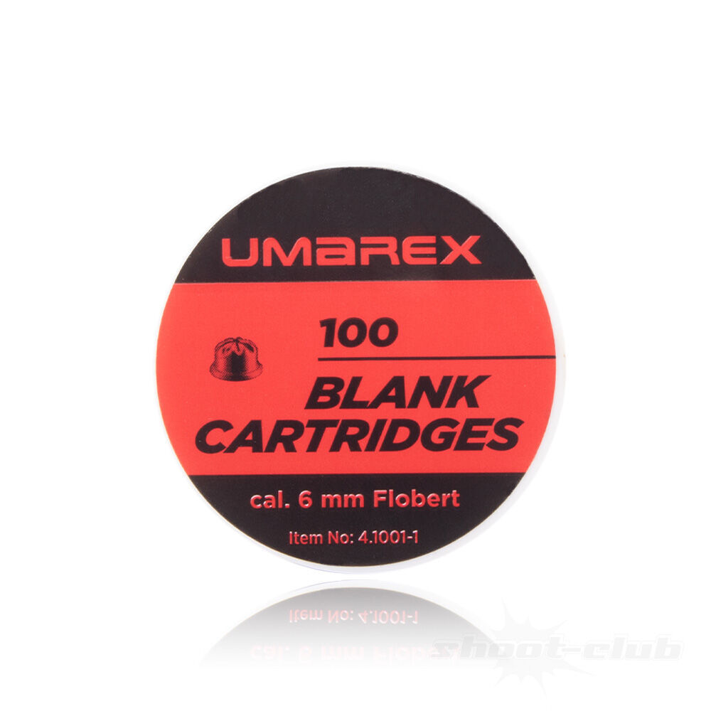 Umarex Platzpatronen 6 mm Flobert - 100 Stück