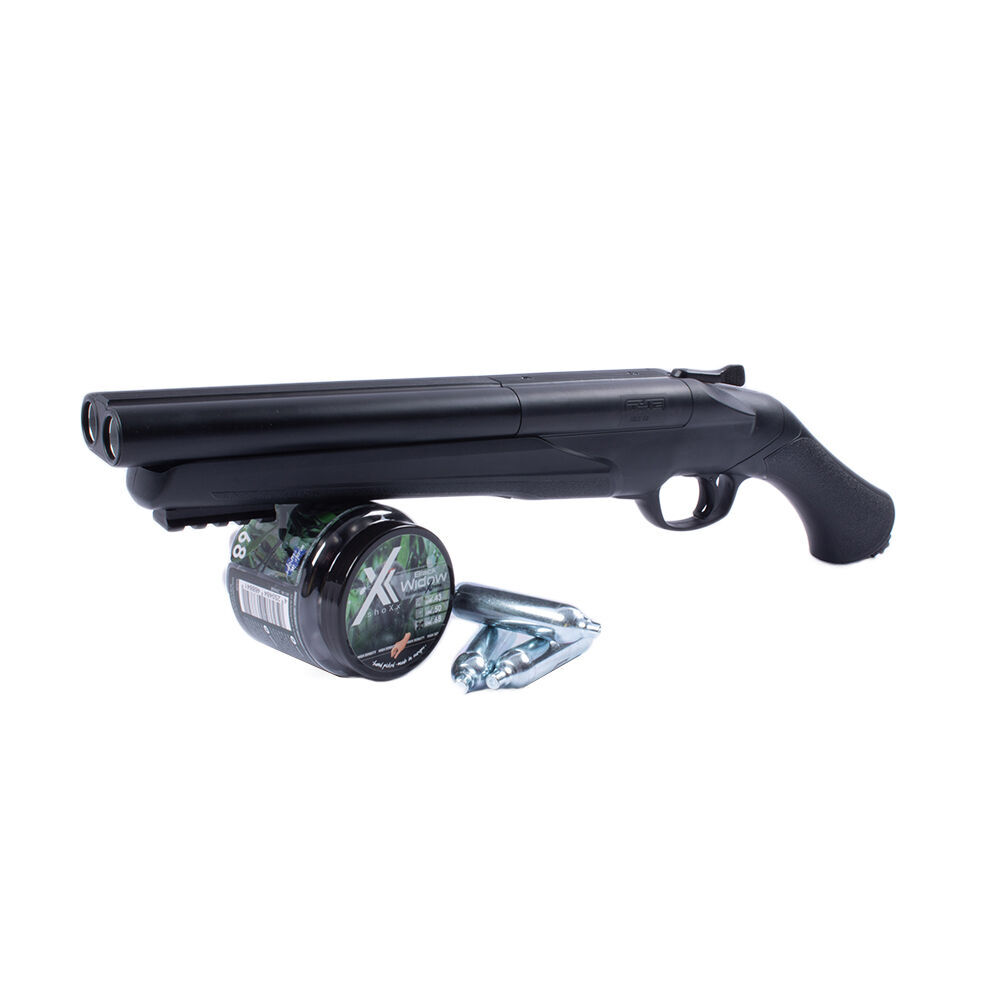 Umarex T4E HDS .68-SET mit Black Widow Rubberballs Co2 Kapseln