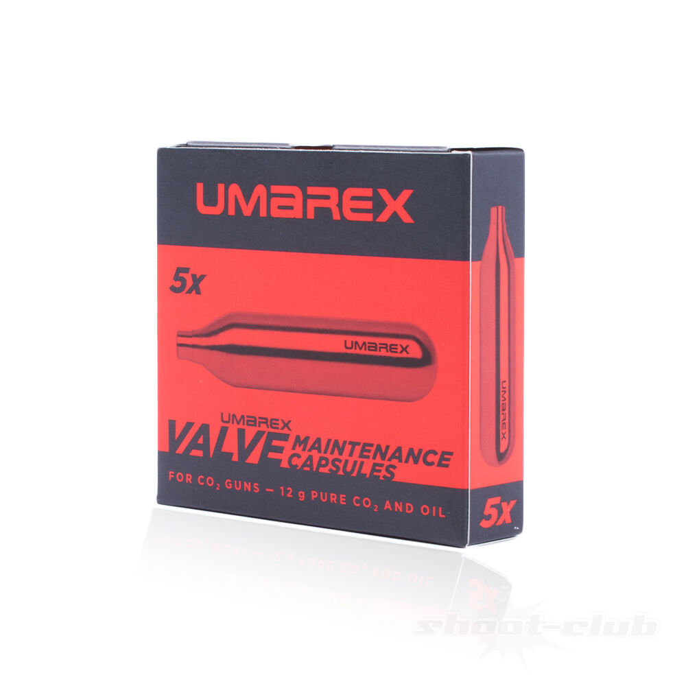 Umarex Wartungskapseln fr CO2 Waffen 12g 5 Stck
