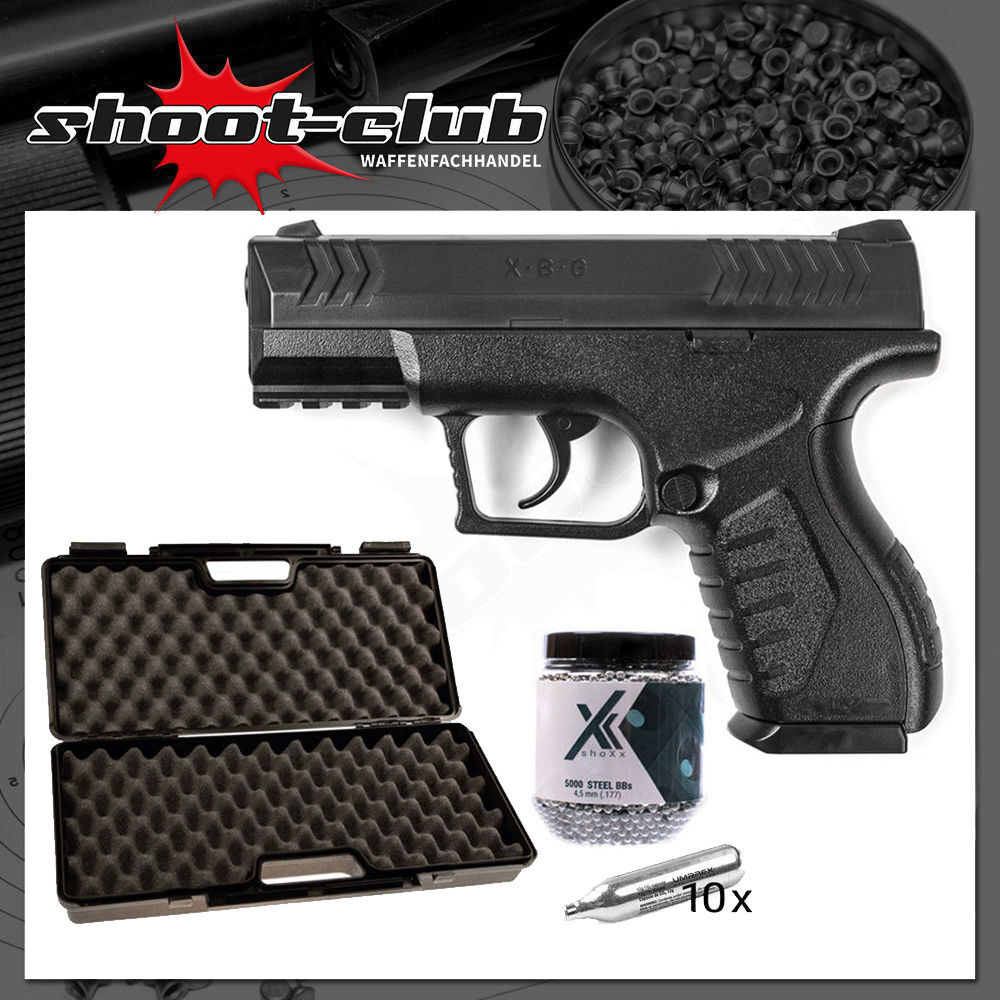 Umarex Xbg Co2 Pistole 4 5 Mm Stahl Bbs Koffer Set