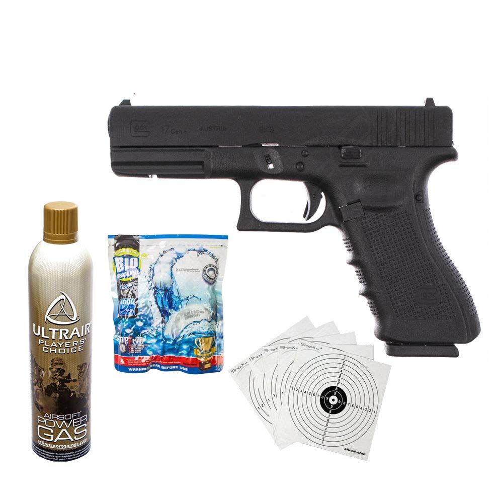 VFC Glock 17 Gen.4 Airsoftpistole GBB 6 mm - Set