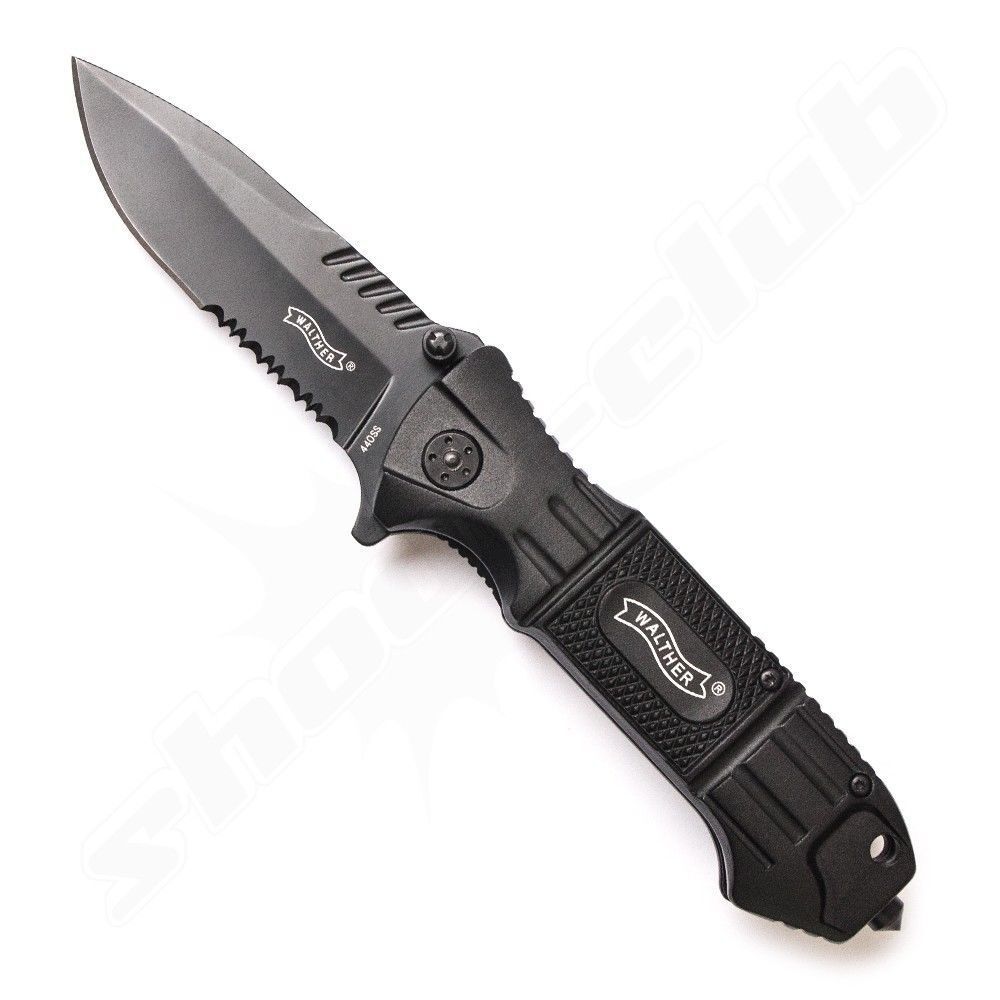 Walther BTK Black Tac Knife - Einhandmesser mit Holster