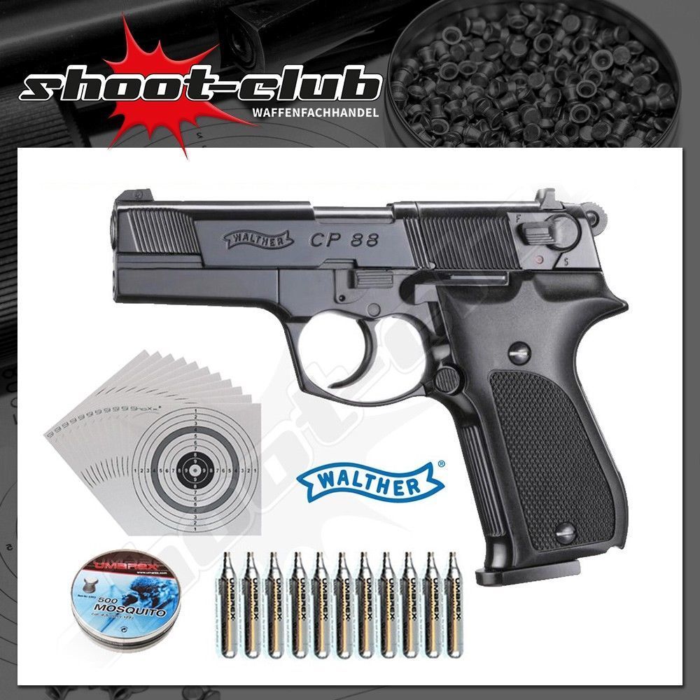Walther Cp88 Co2 Pistole 4 5mm Diabolos Im Set